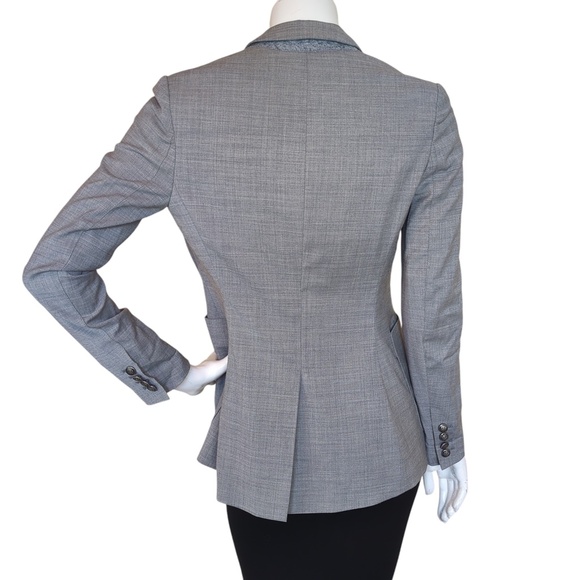 Talula Exeter Gray Wool Blend Blazer - Picture 9 of 16
